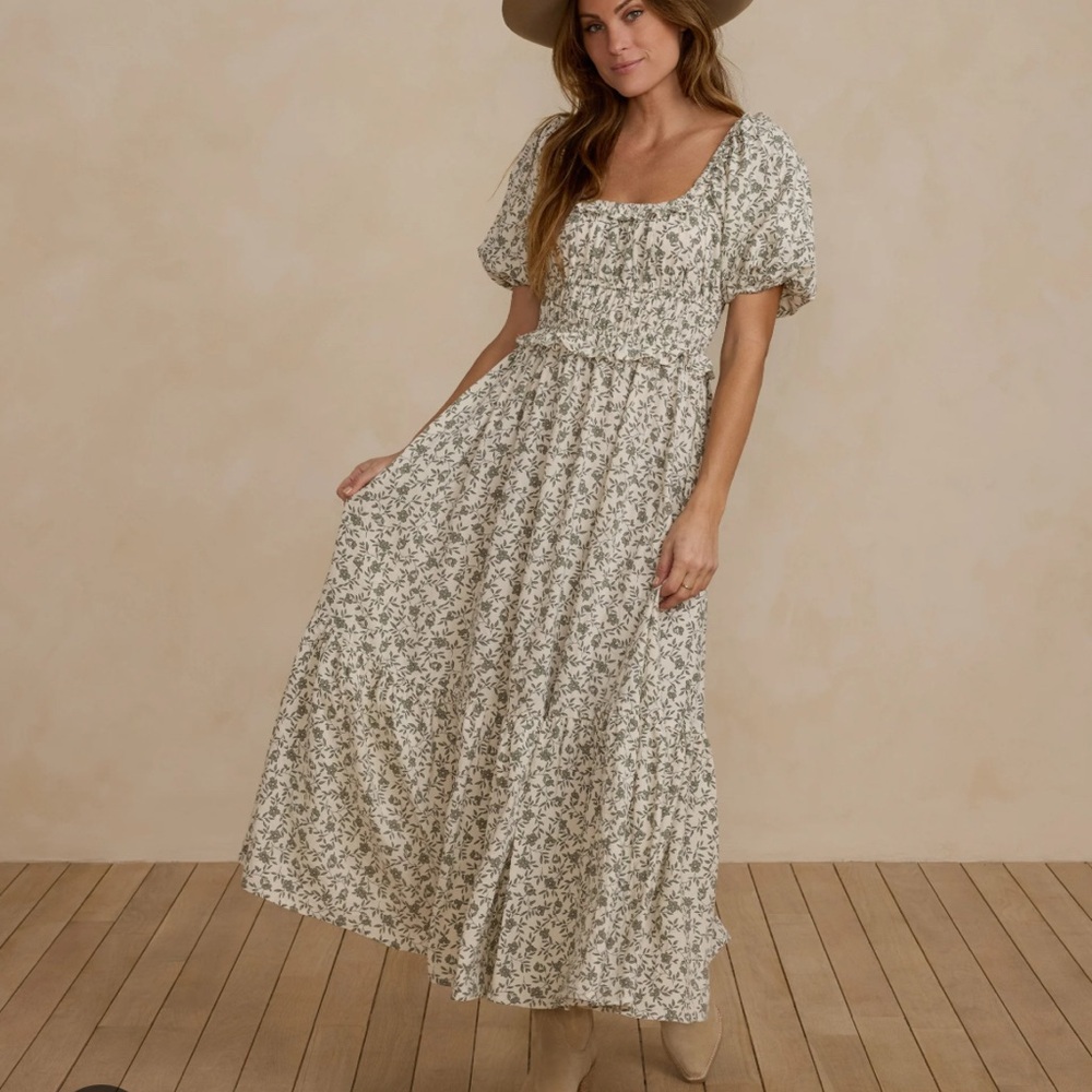 Rylee + Cru Tenley Dress Vines NWT
